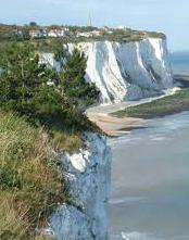 White cliffs of Dover